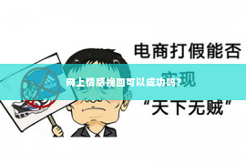 网上情感挽回可以成功吗？