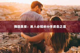 挽回真爱：男人必知的分手反击之道